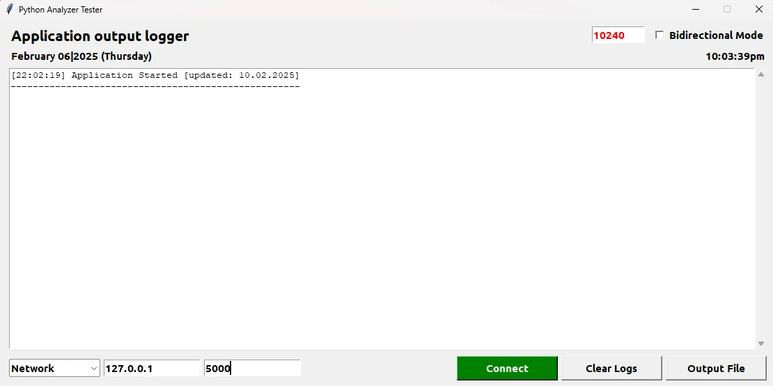 MediConnect Tester: Python Medical Analyzer Simulator & Communication Protocol Tool — screenshot 1