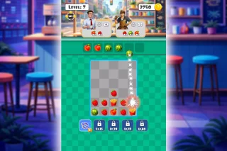 Foodie Stack Puzzle - Complete Mobile Game Template