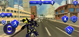 US Police Robot Car Revenge Transform 64 Bit Source Code