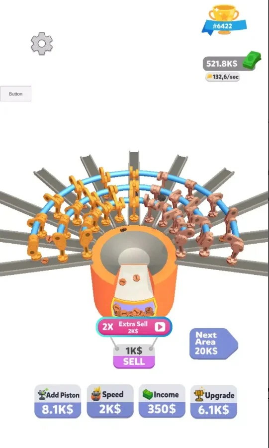 Piston Clicker Idle Money Machine — screenshot 4