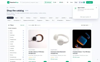 Reactive Shop Laravel eCommerce Store with Touch POS & Multi-Payment