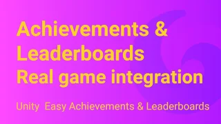 Easy Achievements and Leaderboards