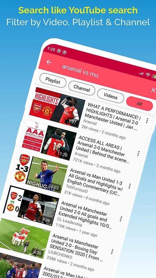 ProTube Android - YouTube App Clone, Download Video, Audio and More — screenshot 2