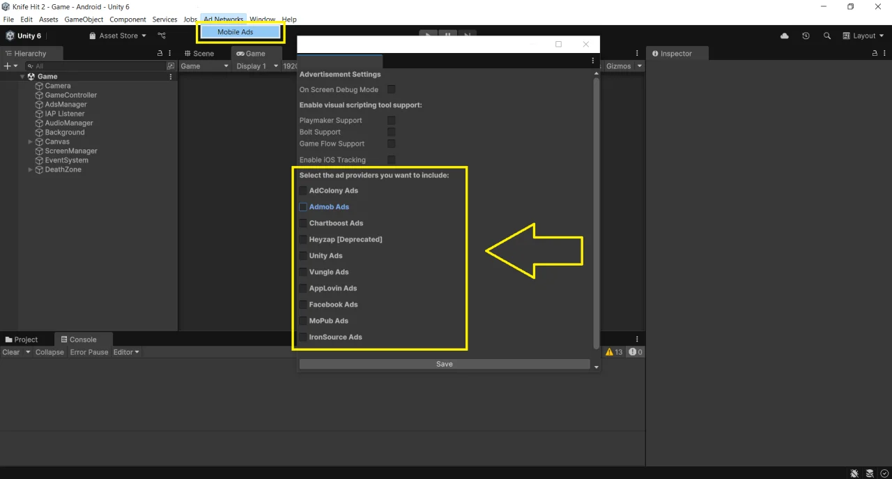 Unity Knife Hit Game Clone 2 - Unity 2D Casual Game — screenshot 2