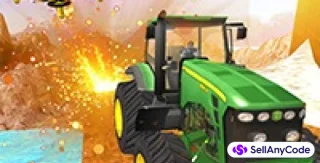 Uphill Drone vs Tractor 64 Bit Source Code