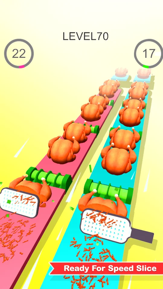 Grate Cut Slice – Trending Hyper Casual Game — screenshot 3