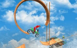 Sky Bike Stunt 3D | Bike Race – Free Bike Games