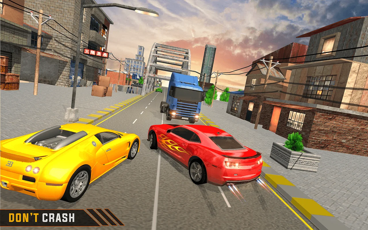 Crazy Car Racing: Highway Traffic Driver — screenshot 2