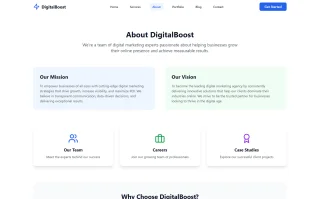 Digital Boost - Marketing Agency React Template
