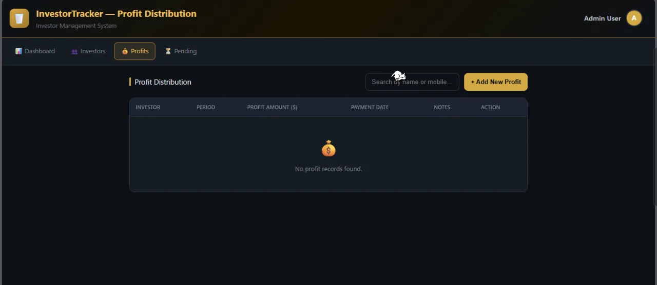InvestorTracker — screenshot 7