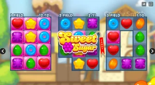Sugar Match 3 + PSD Source Pack