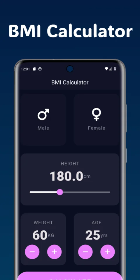 BMI Calculator — screenshot 1