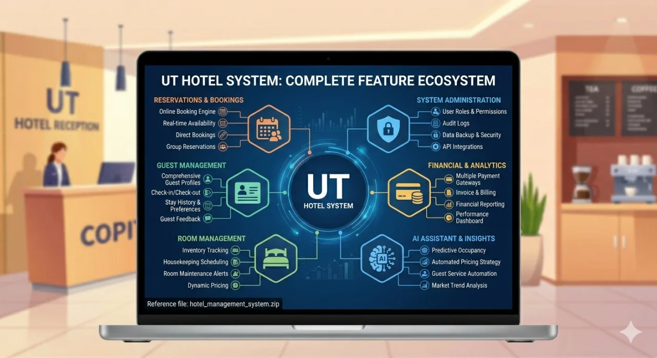 SmartHotel Pro AI Complete Hotel Management System — screenshot 1