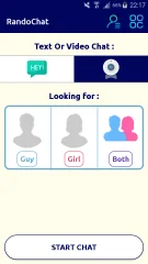 RandoChat - Random Video Chat Dating Android App