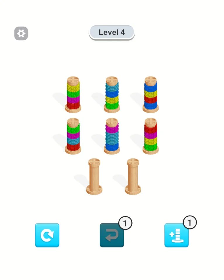 Rope Color Sort — screenshot 2