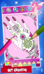 Nail Drawing Book Fashion Coloring Pages