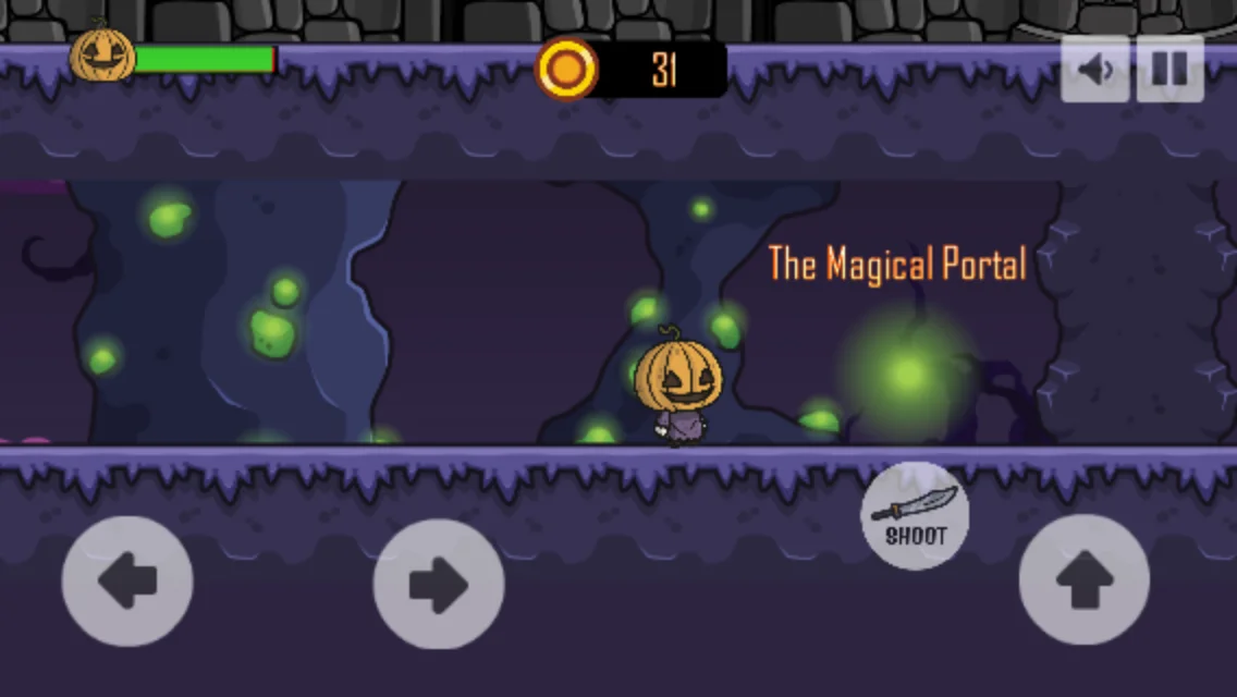 Pumpkin Halloween Adventures - Buildbox Project — screenshot 7