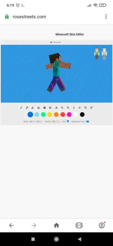 Minecraft Skin Editor — screenshot 3