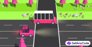 Ready to Publish Traffic Run Game - Made with Your Own Name and Ads Id