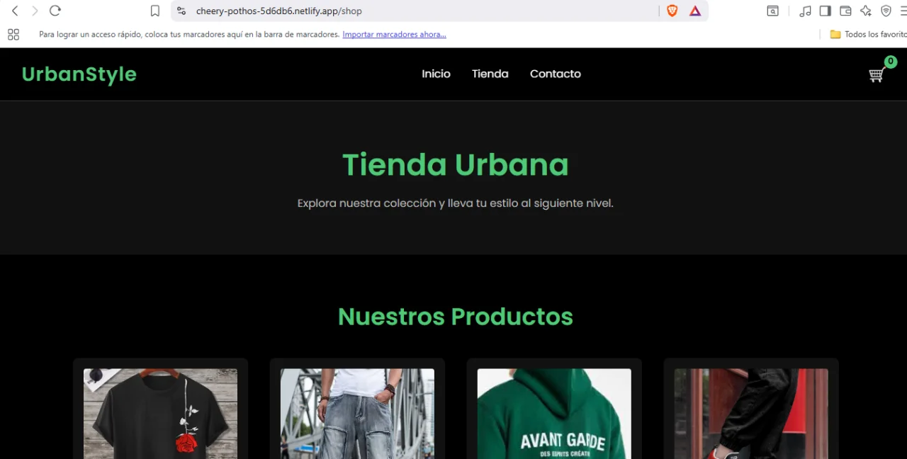 UrbanStyle — screenshot 1