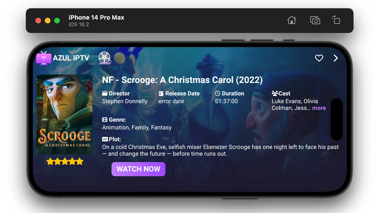 AZUL IPTV XTREAM, Multiple Format, Android TV — screenshot 7