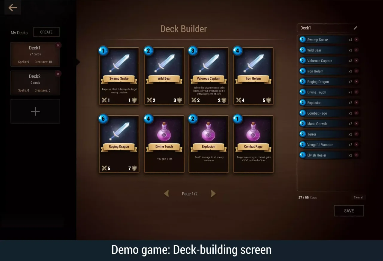 CCG Kit — screenshot 4