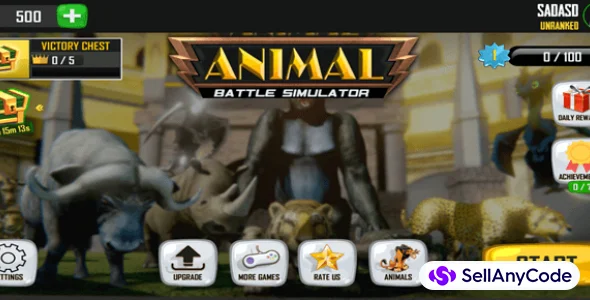 Animal Battle Simulator: Animal Battle Games 2020