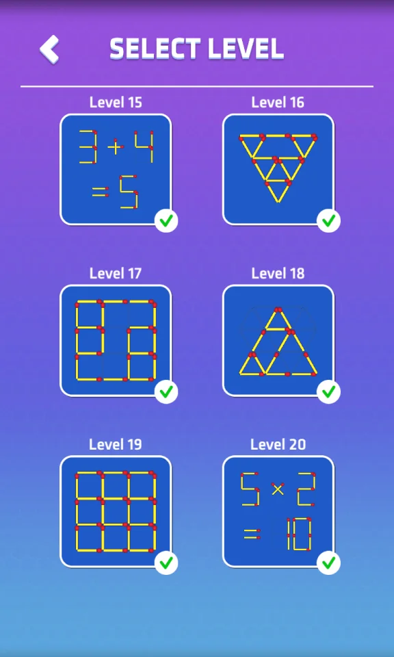 Matches Puzzle Game – Complete Unity Project — screenshot 5