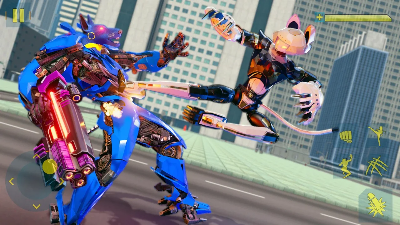 Cat Robot Transform — screenshot 2