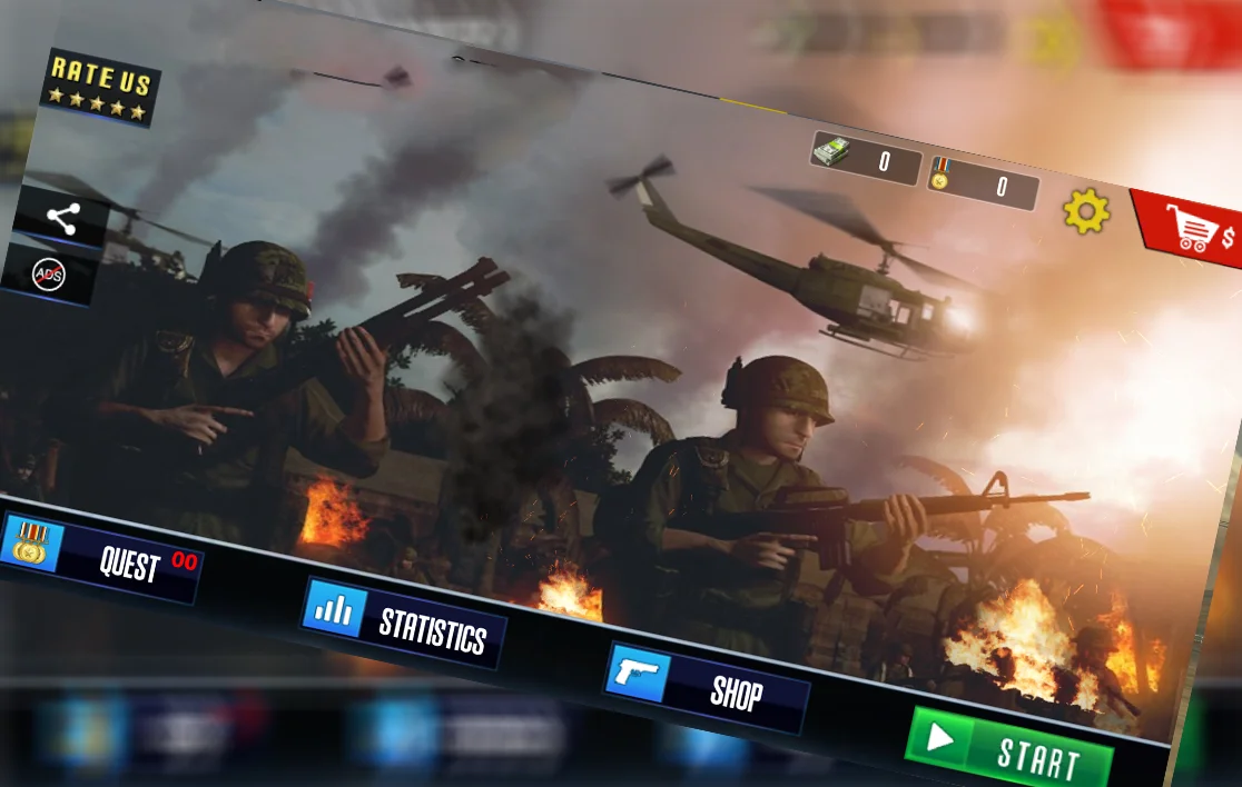 Ready to Publish Commando on Duty - Made with Your Own Name and Ads Id — screenshot 1