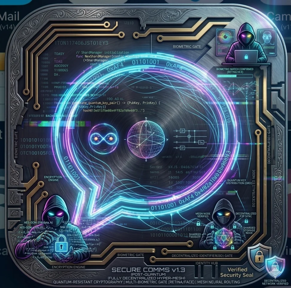 HCyberchat - Advanced Cyberpunk Chat System & Admin Command Center — screenshot 1