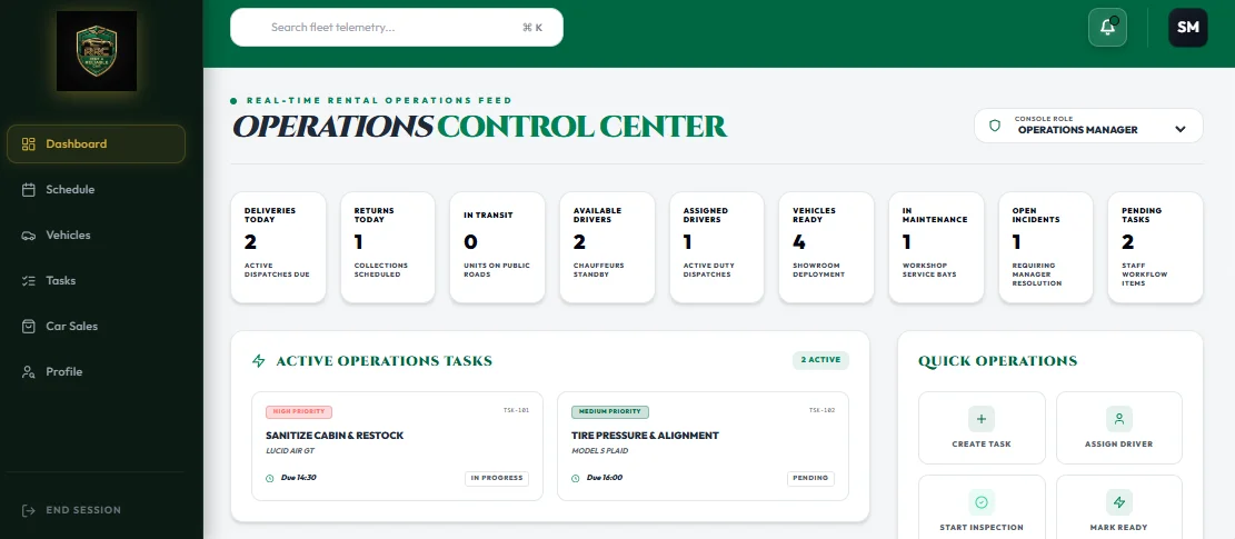 Rent A Reliable Car Car Rental & Fleet Operations — screenshot 3
