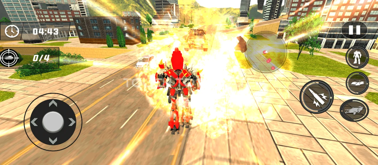 Crocodile Robot Transform Game 2022 — screenshot 3