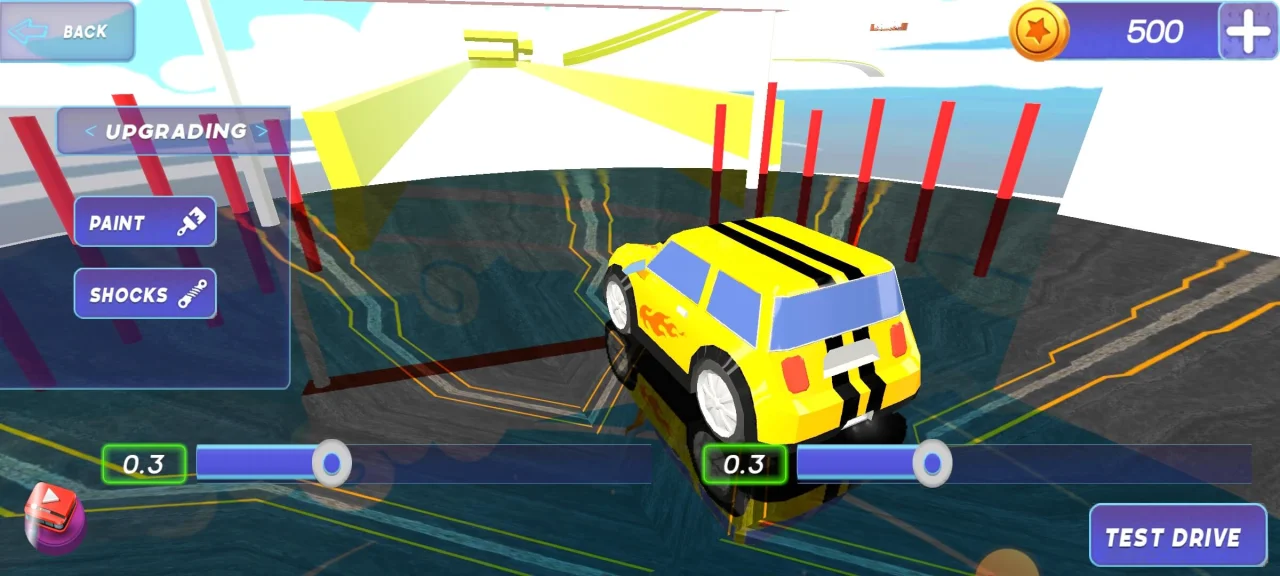 Toon Car Stunt Driving 3D Game — screenshot 6