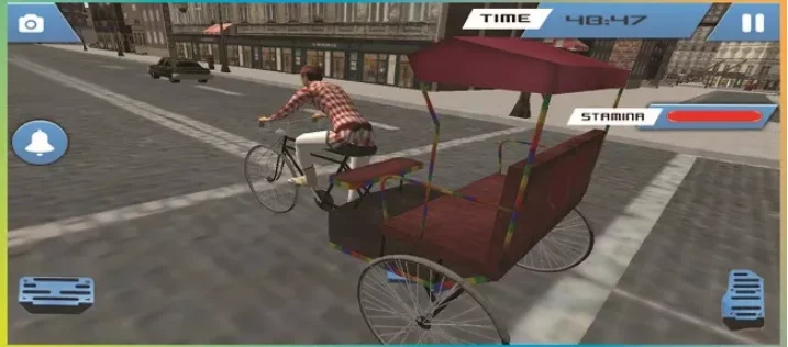 City Cycle Rickshaw Driver Simulator 64 Bit — screenshot 2