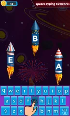 Space Typing: Speed Rocket