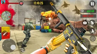 Warrior-FPS Strategy War Game