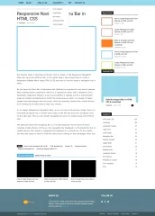 Animated Horizontal and Vertical Navigation Dropdown Menu