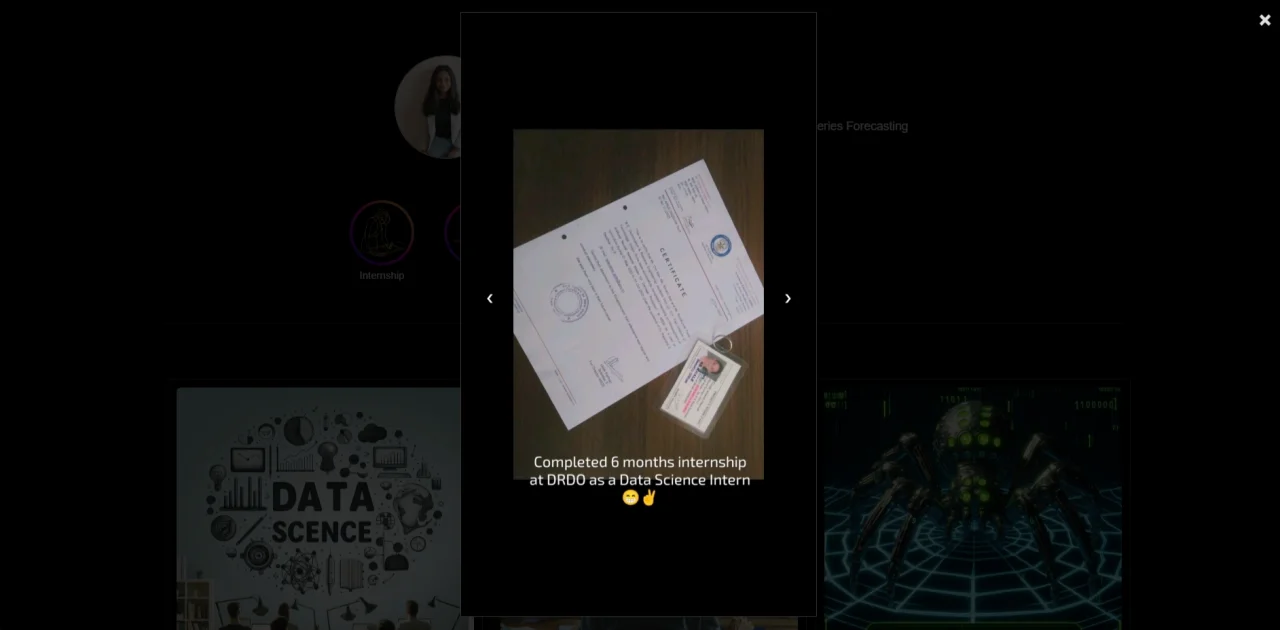Portfolio Inspired by Instagram Layout — screenshot 3