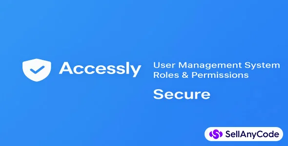 Accessly Laravel User Management System with Roles & Permissions
