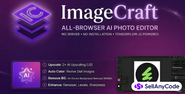 ImageCraft - AI-Powered Browser Image Editor