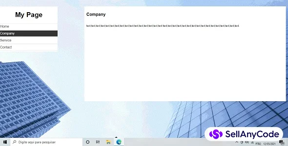 Dynamic HTML Template