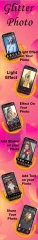 3D Glitter Effect - Glitter Photo Editor & Sparkle Light Photo Overlay - Magic Brush Light Effect