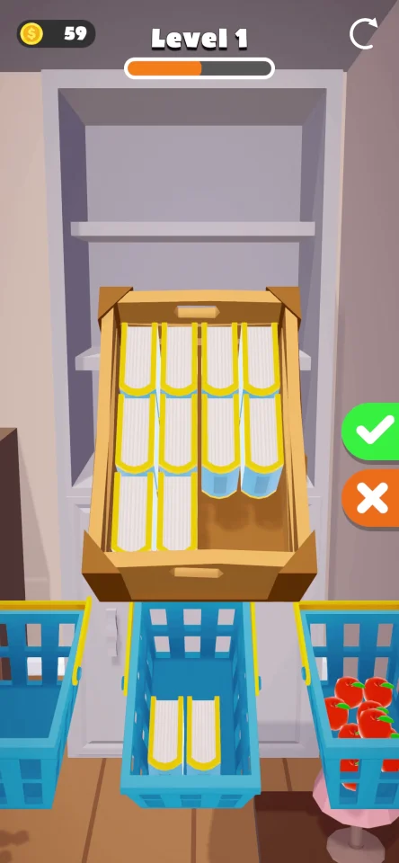 Fill the Cabinet! (Not the Fridge) — screenshot 1