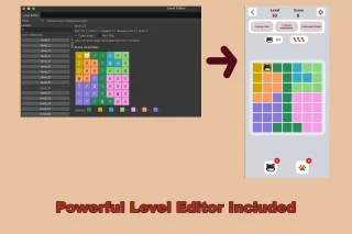 Catdoku - 1500 Levels and Level Editor Unity