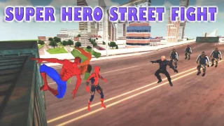 Super Heroes Street Fights: Crime City Battle 64 Bit