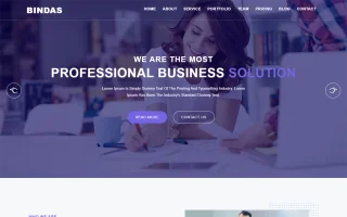 Bindas Consulting & Business Template