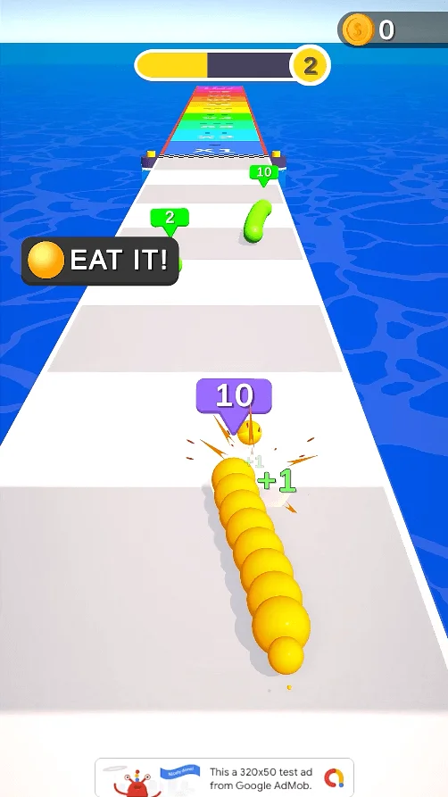 Snake Rush 3D Unity Game + AdMob — screenshot 4
