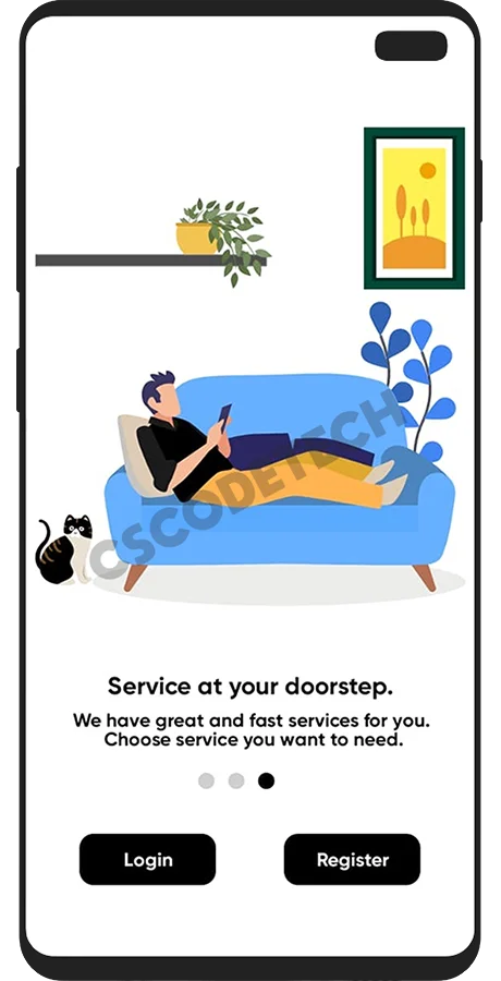 UClap - On Demand Home Service App | UrbanClap Clone | Android App with Interactive Admin Panel — screenshot 3