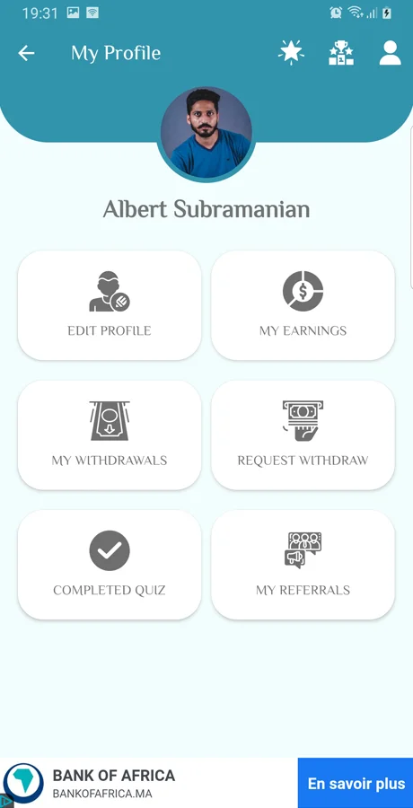 Guess Image and Earn Money App + Admin Panel — screenshot 4
